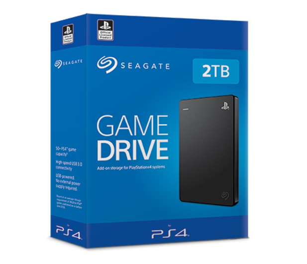 SEAGATE Game Drive PS4 2TB 2,5 STGD2000200 Black - 551797 - zdjęcie 4